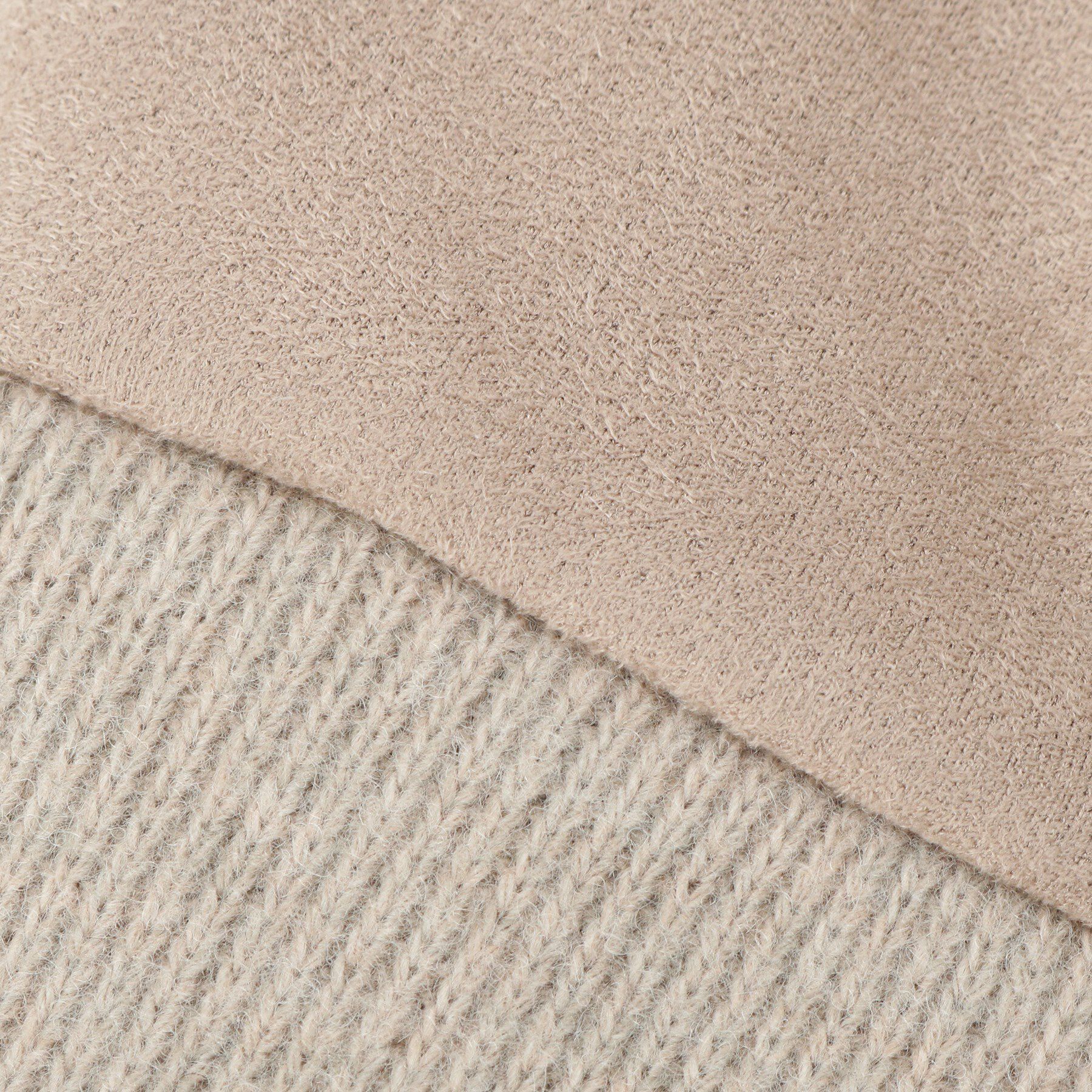 ITS&rsquo;DEMO「部分ファー指切りグローブ」|手袋|