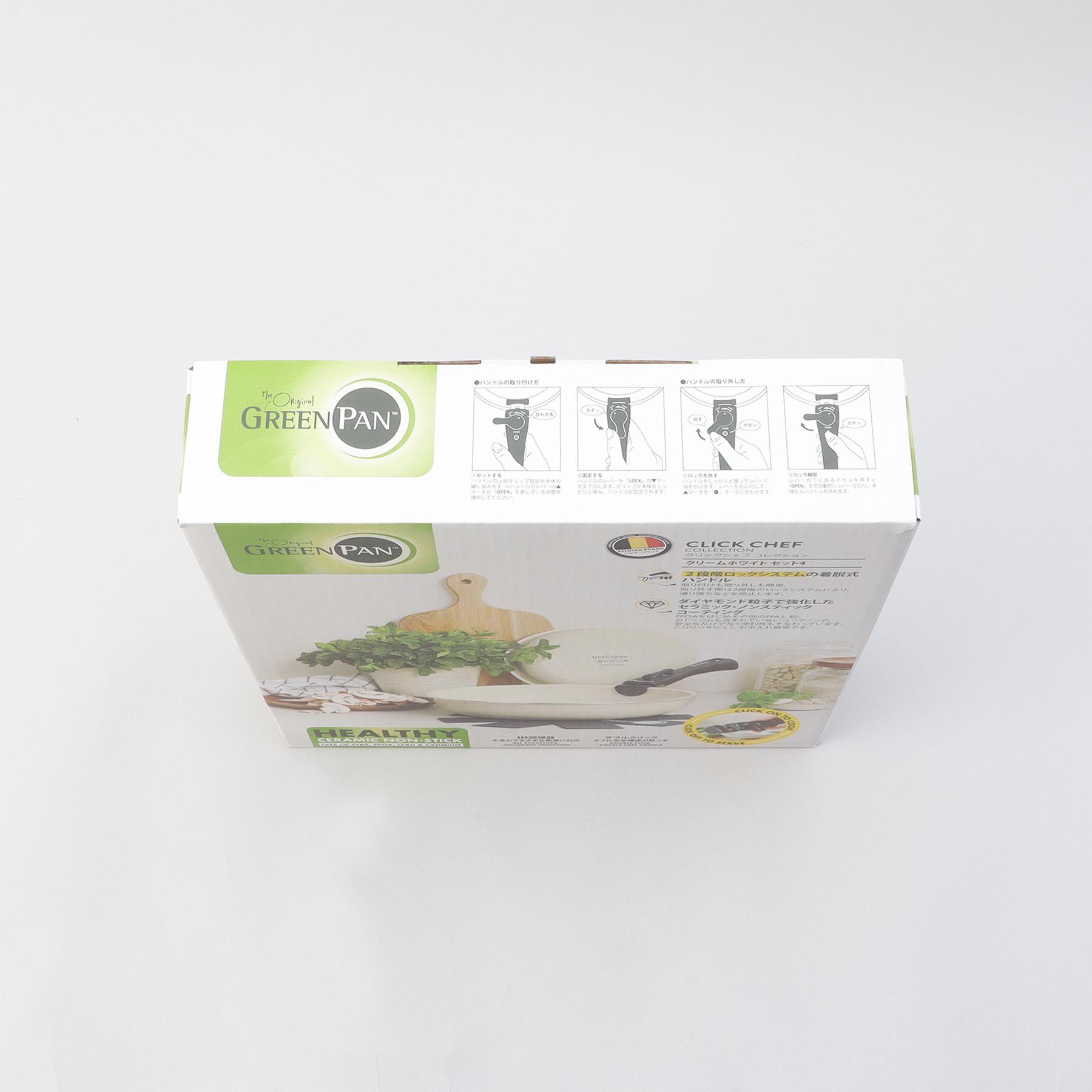 212 KITCHEN STORE「クリックシェフ セット4 WH ＜GreenPan  グリーンパン＞」|食器・キッチングッズ|