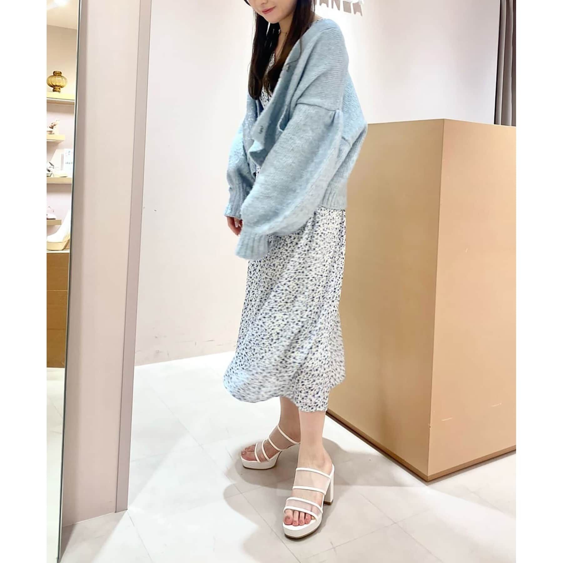 ESPERANZA「ダブルベルトラメ厚底ミュールサンダル 24SS」|サンダル|