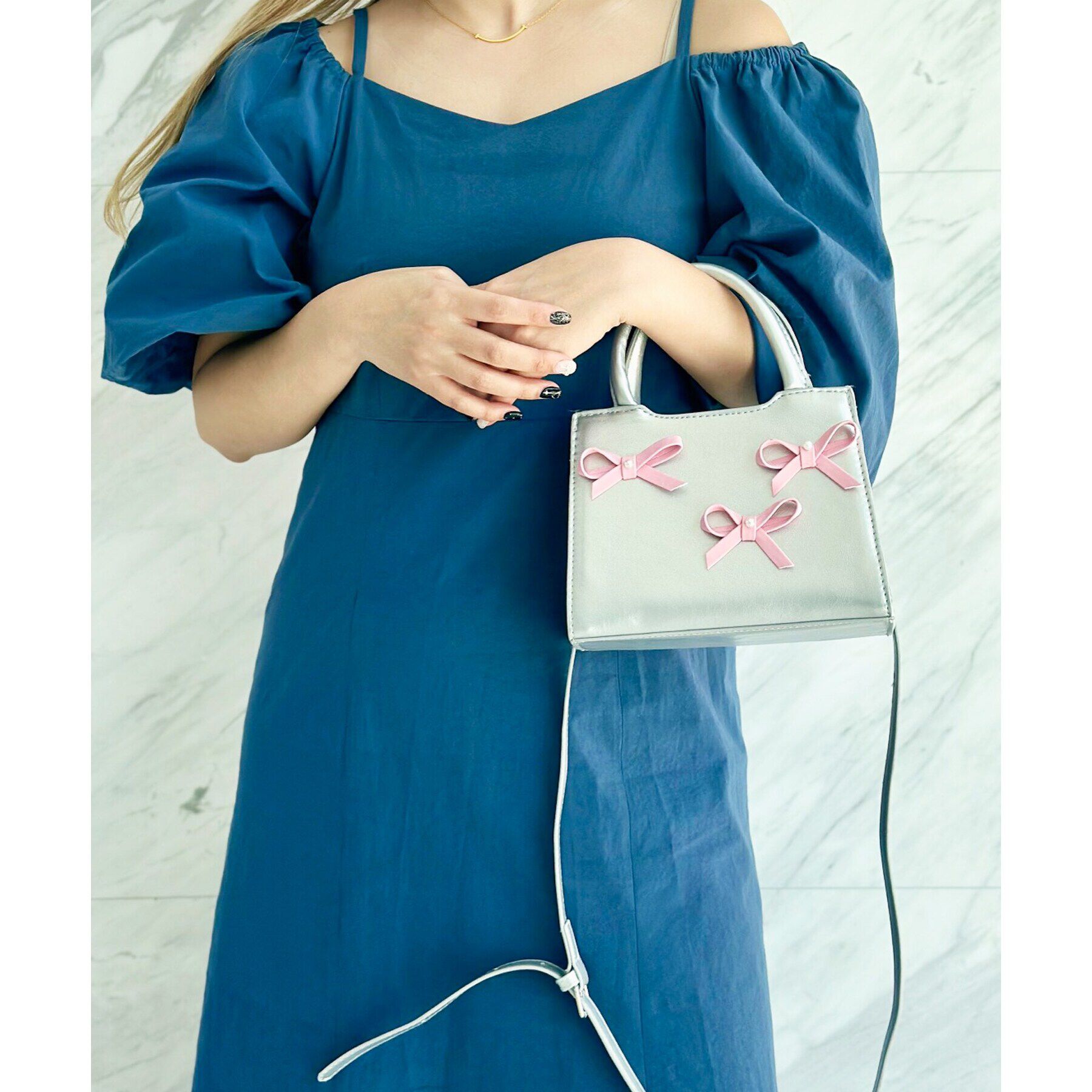 Ober Tashe「リボン2WAYショルダーバッグ」|ショルダー・メッセンジャー|