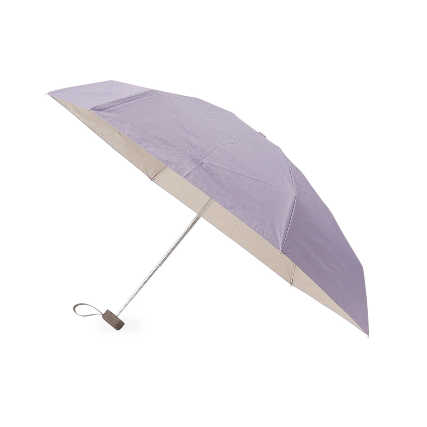 Ober Tashe「遮光率100％ UVカット率100％ 遮光インサイドカラーtiny 日傘 晴雨兼用 折りたたみ傘」|傘|パープル(083)