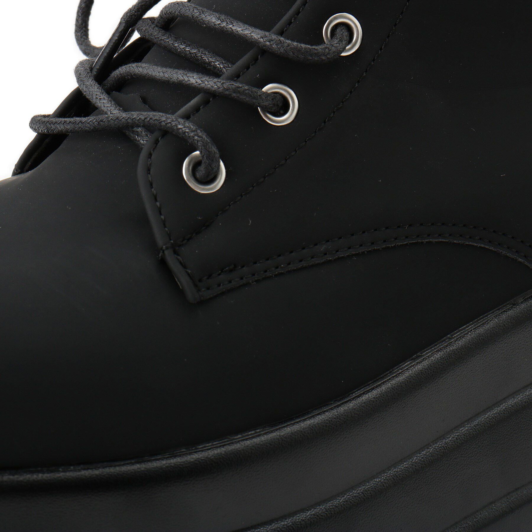 csT&P「厚底スクウェアレースアップブーツ」|ショートブーツ|