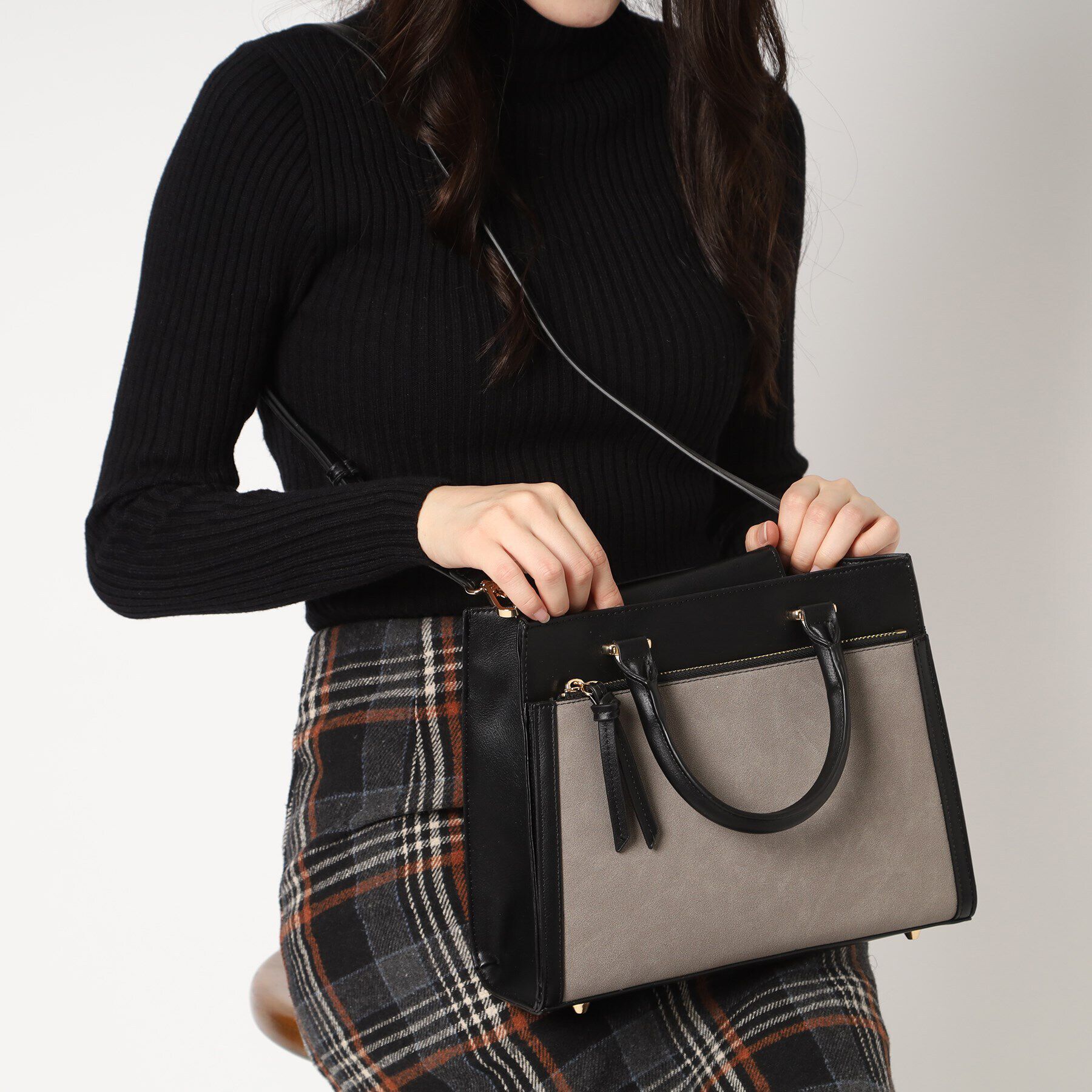ESPERANZA「スクエアコンビトートバッグ」|トートバッグ|