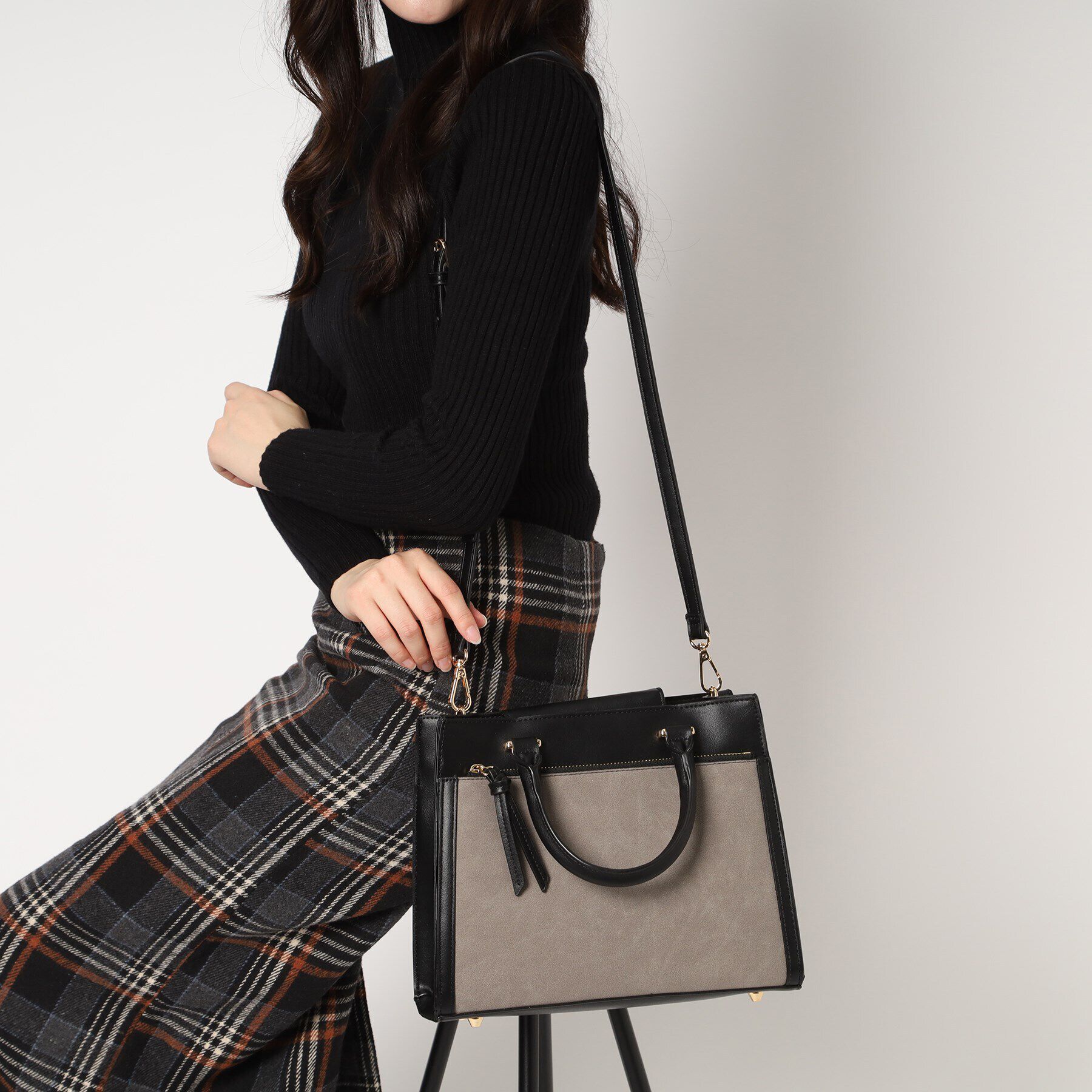 ESPERANZA「スクエアコンビトートバッグ」|トートバッグ|