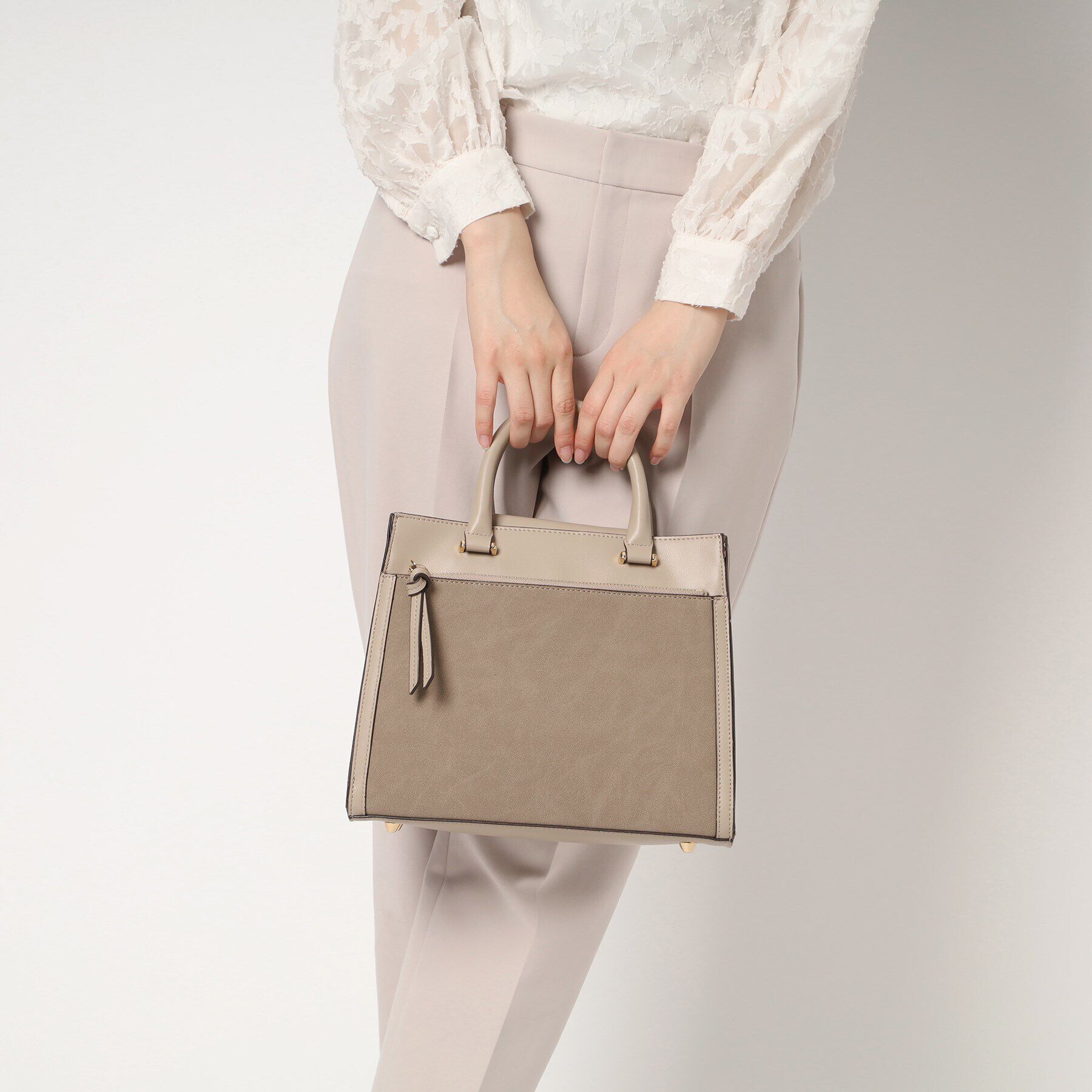 ESPERANZA「スクエアコンビトートバッグ」|トートバッグ|