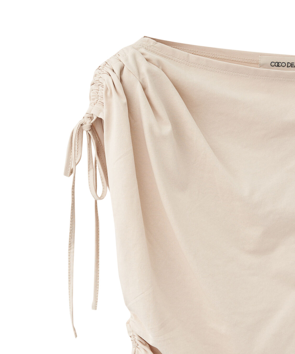 COCO DEAL「アシメネックカットプルオーバー」|プルオーバー|