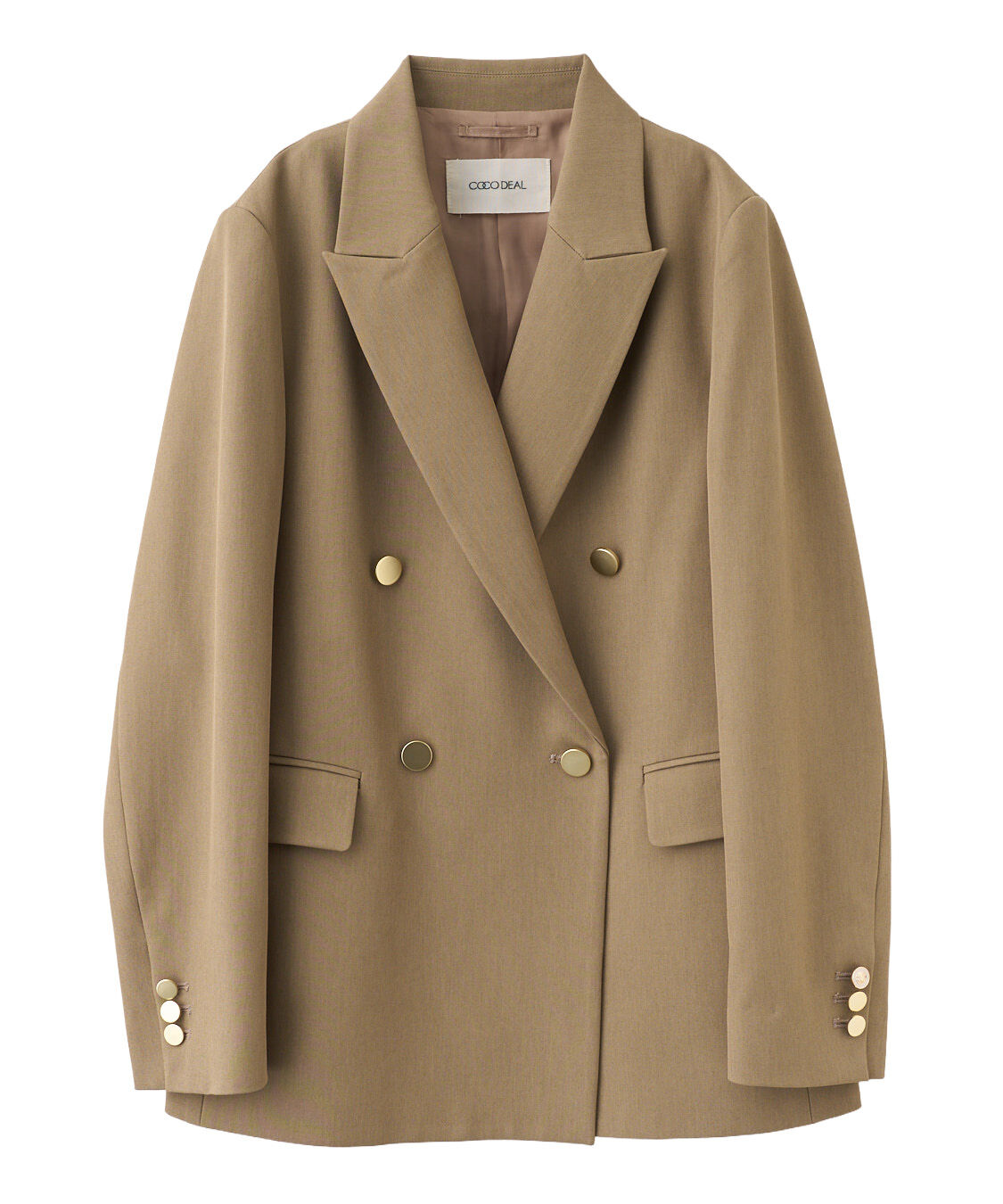 ダブルブレストジャケット　ココディール　ジャケット　スカートセット ダブルブレストジャケット ココディール ジャケット スカートセット