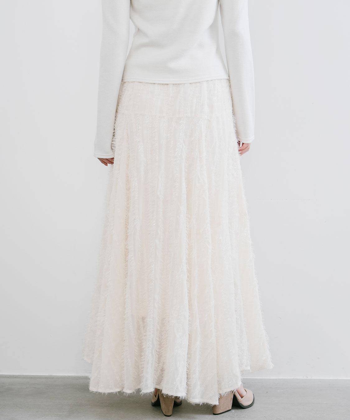 ウェーブフラッフィーフレアスカート（COCO DEAL）｜ルミネの