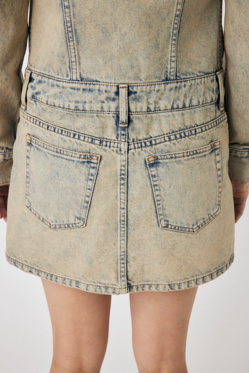 MOUSSY「LOW WAIST CHEMICAL MINI ドレス」|ワンピース|