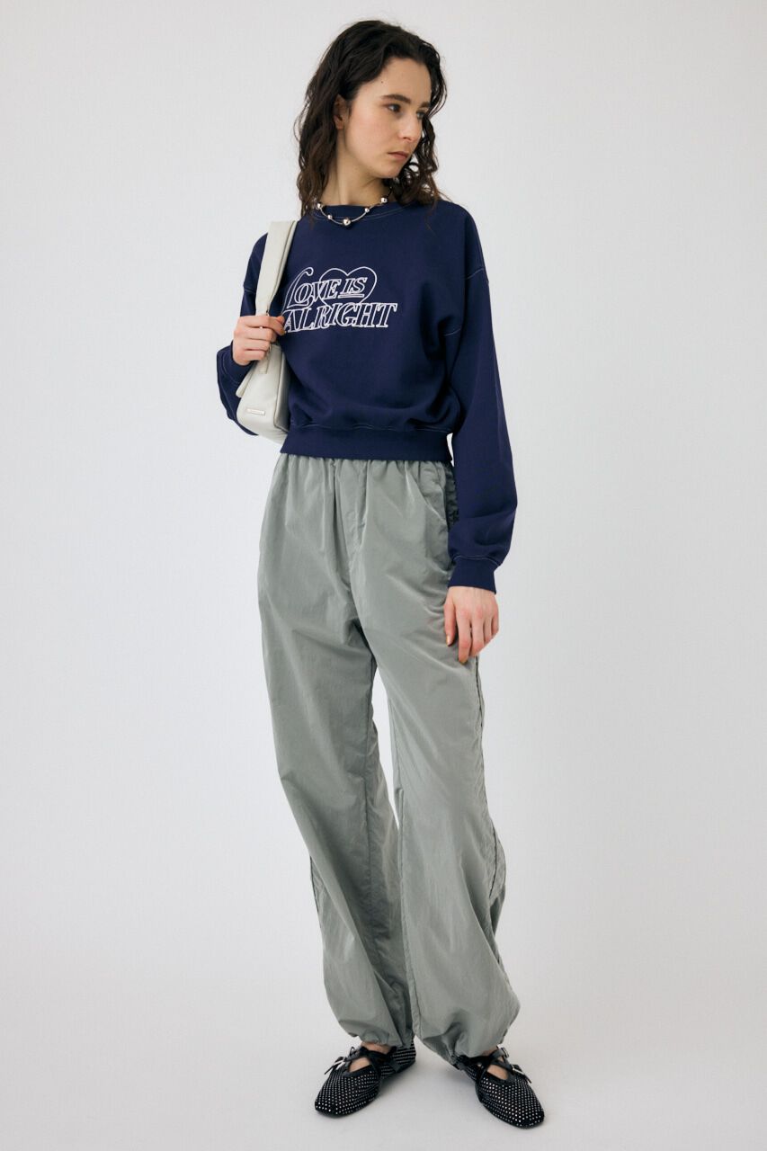 MOUSSY「LETTERED EMBROIDERY プルオーバー」|パーカー|