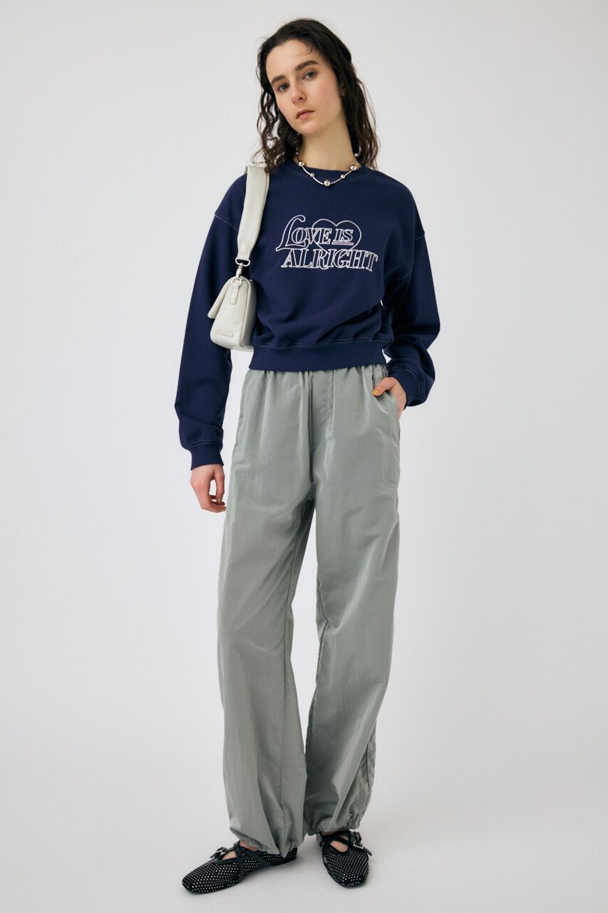 MOUSSY「LETTERED EMBROIDERY プルオーバー」|パーカー|