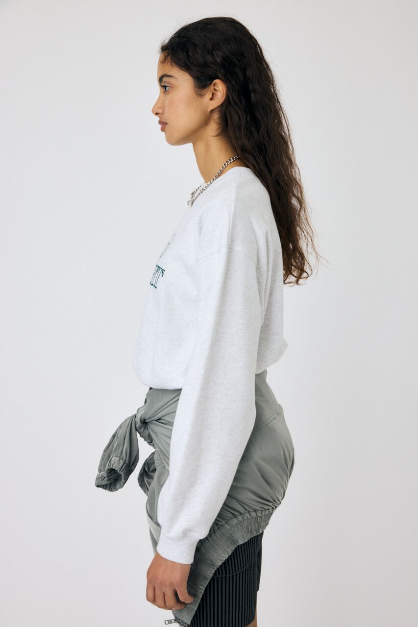 MOUSSY「LETTERED EMBROIDERY プルオーバー」|パーカー|