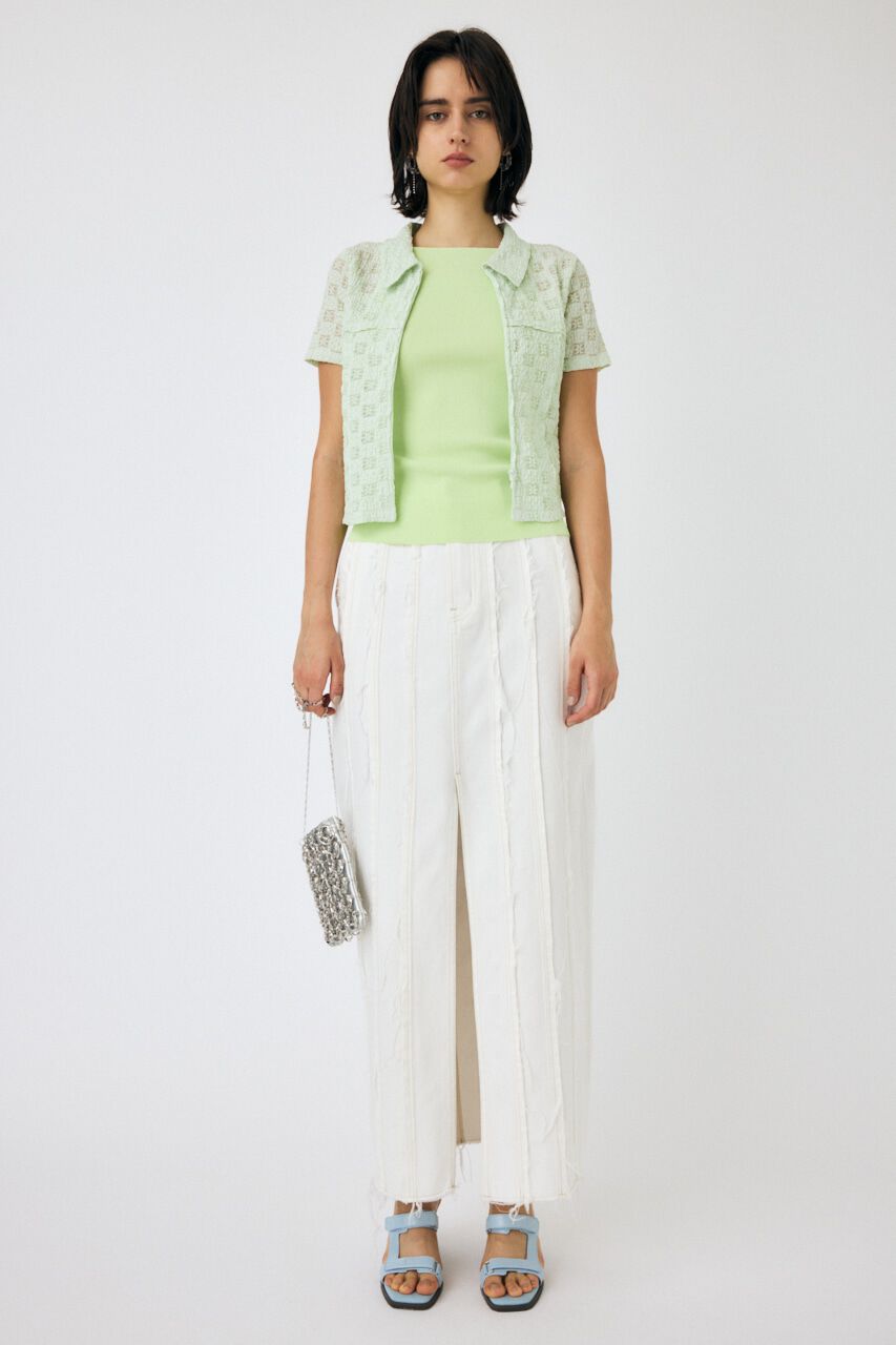 MOUSSY「LACY SWITCHING トップス」|Tシャツ・カットソー|