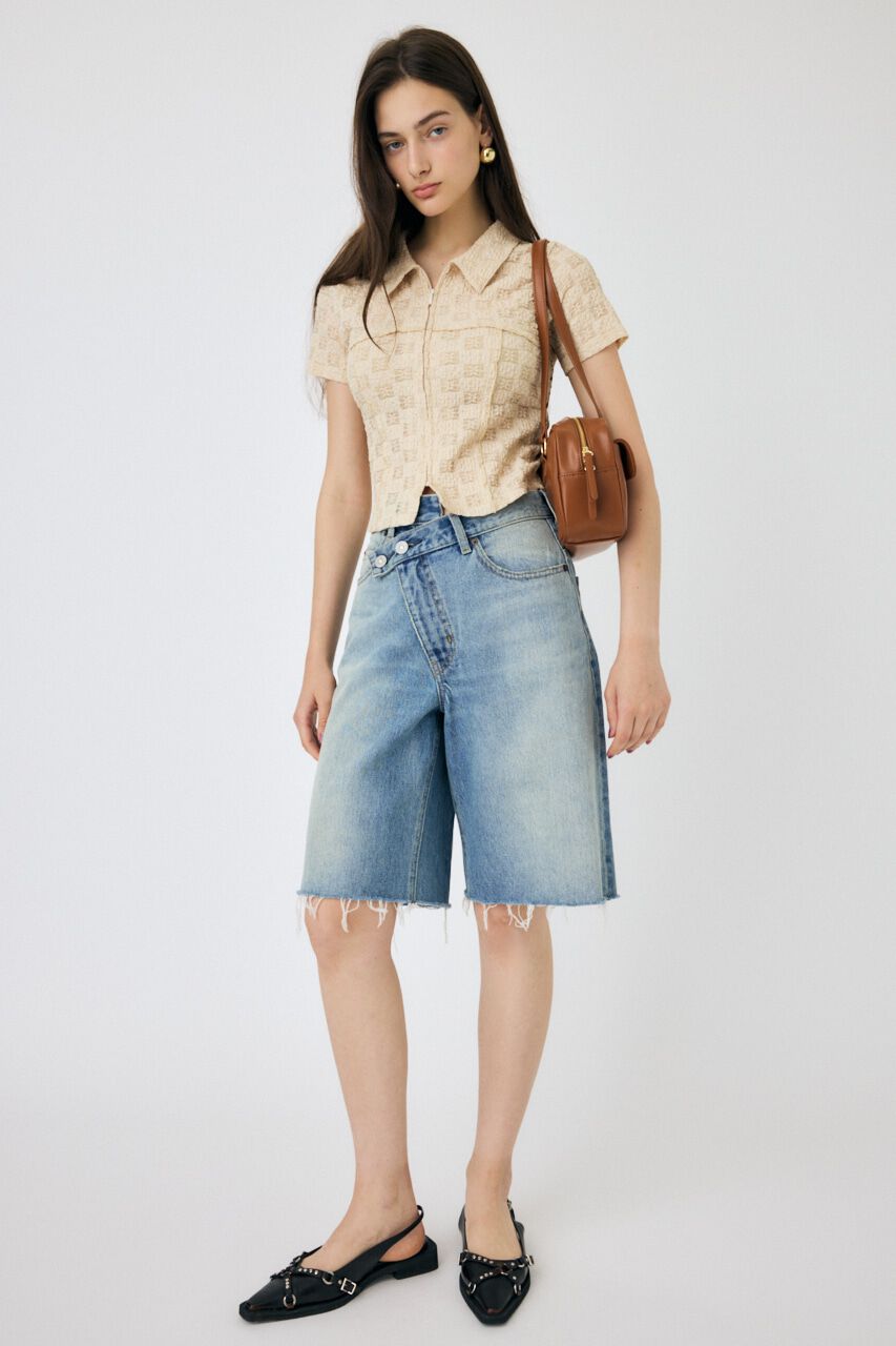 MOUSSY「LACY SWITCHING トップス」|Tシャツ・カットソー|