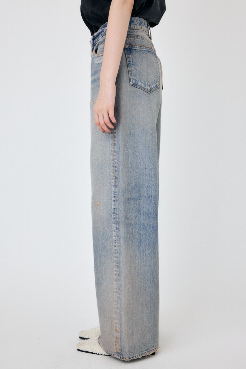 MOUSSY「MIDRISE  バギーデニム」|デニム|