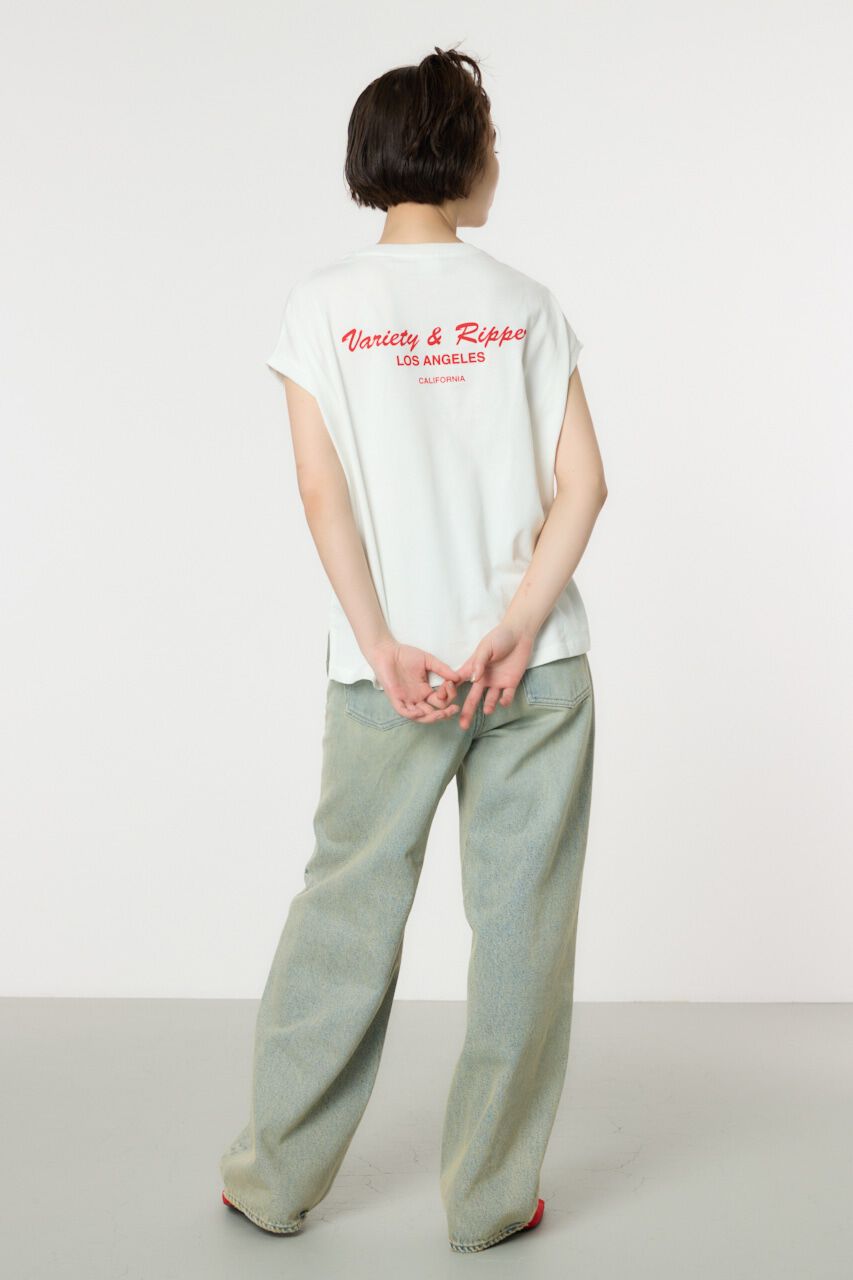 RODEO CROWNS「オールドウォッシュワイドルーズデニム」|デニム|