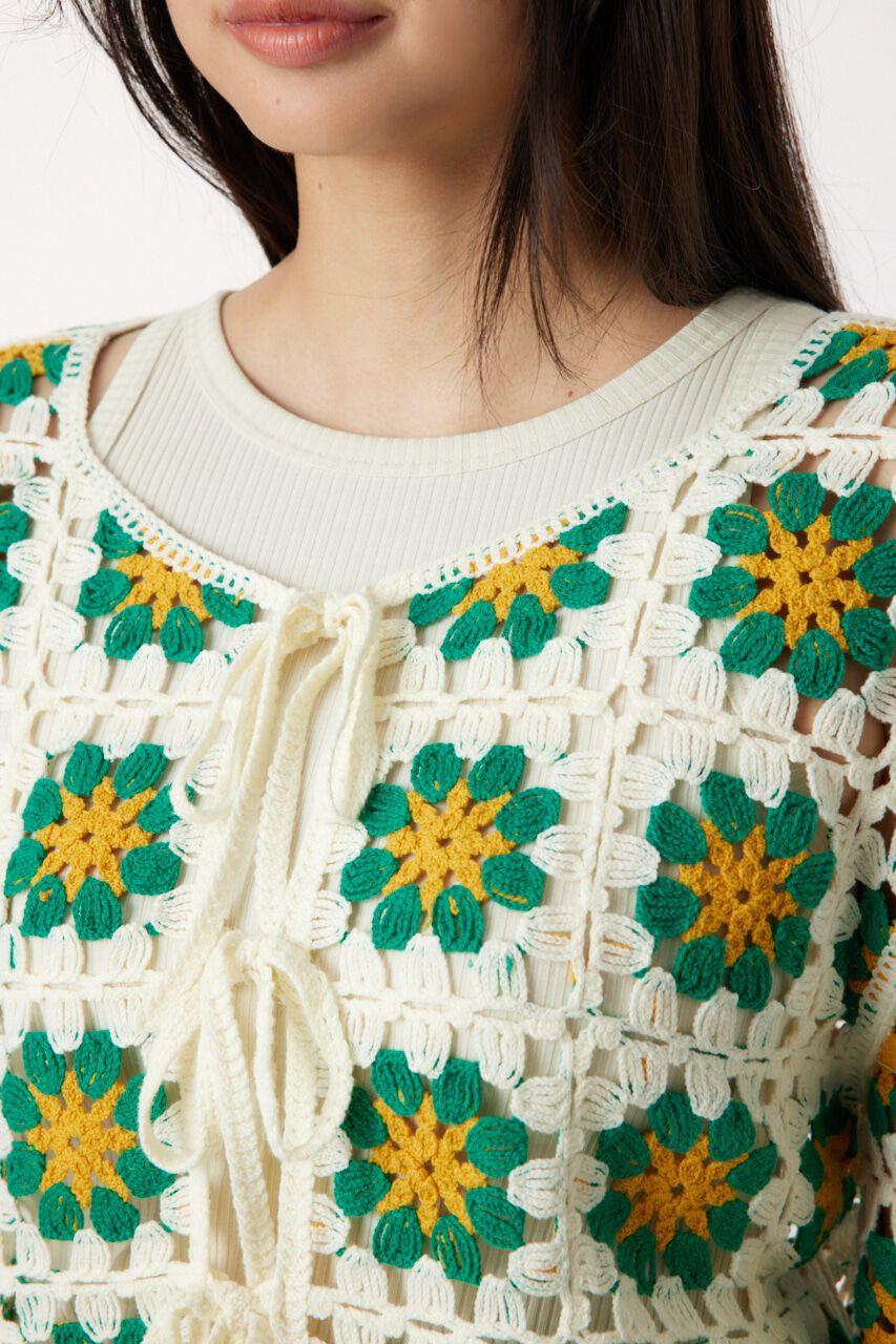 RODEO CROWNS「FLOWERクロシェニットボレロ」|その他|