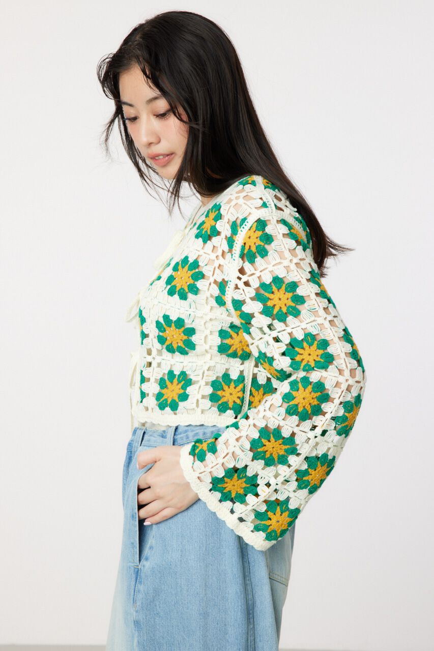 RODEO CROWNS「FLOWERクロシェニットボレロ」|その他|