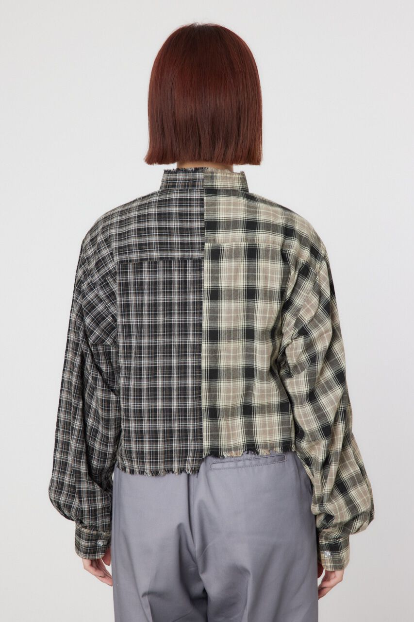 RODEO CROWNS「リボンクロップドシャツ」|シャツ・ブラウス|