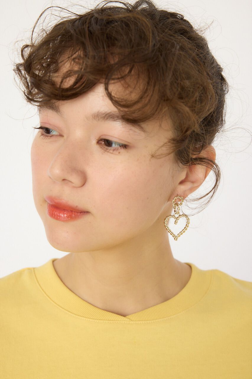 RODEO CROWNS「ハートネジリピアス」|ピアス|