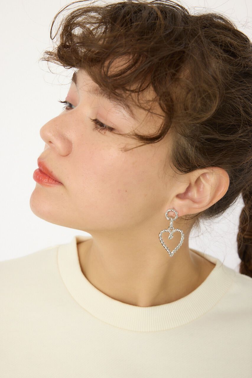 RODEO CROWNS「ハートネジリピアス」|ピアス|