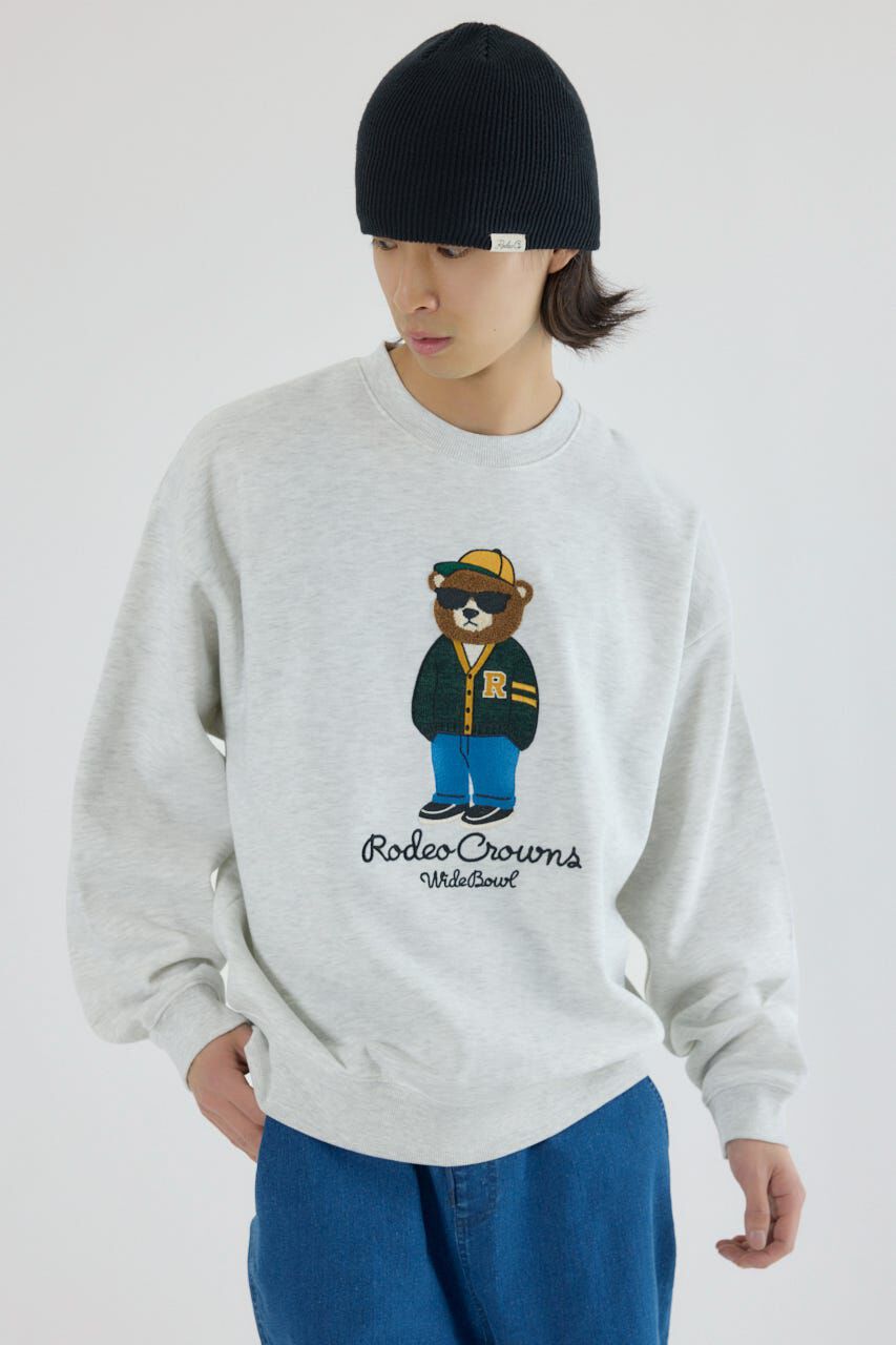 RODEO CROWNS「サガラベアースウェット」|パーカー|L/T.GRY1