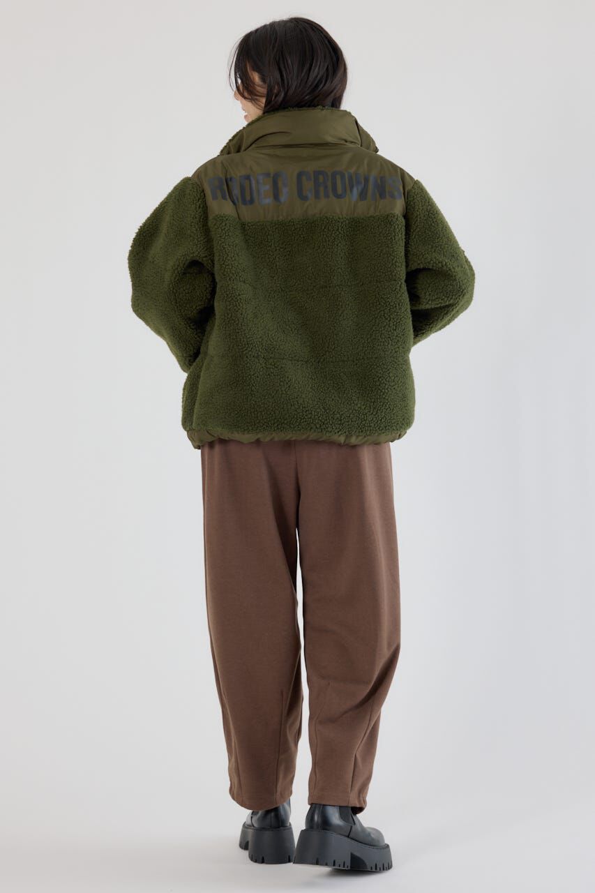 RODEO CROWNS「切り替えボアロゴジャケット」|その他|