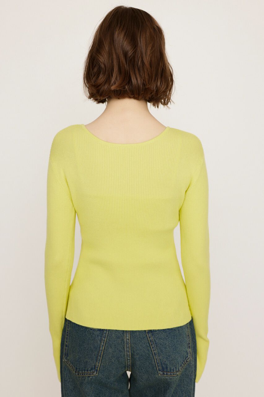SLY「MANYWAY RIBBON KNIT トップス」|ニット・セーター|