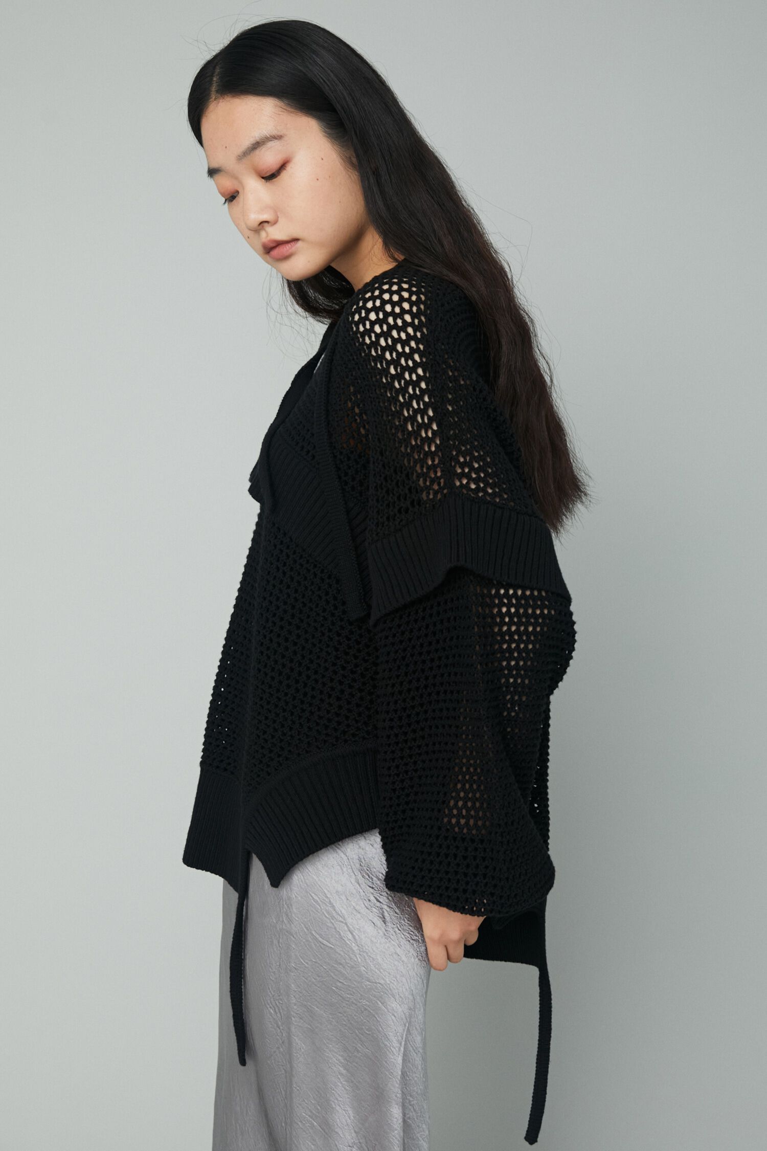 HeRIN.CYE「Mesh knit tops」|ニット・セーター|