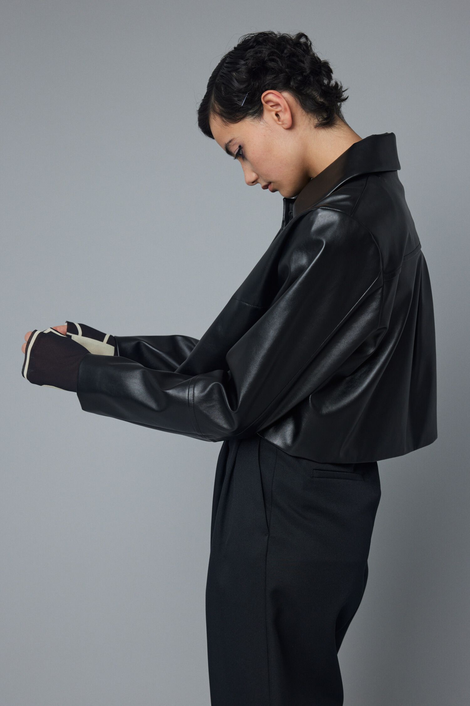 HeRIN.CYE「Fake leather jacket」|その他|