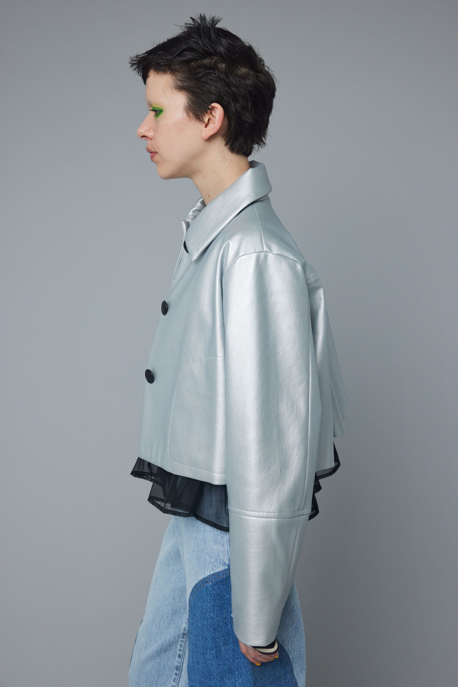 HeRIN.CYE「Fake leather jacket」|その他|