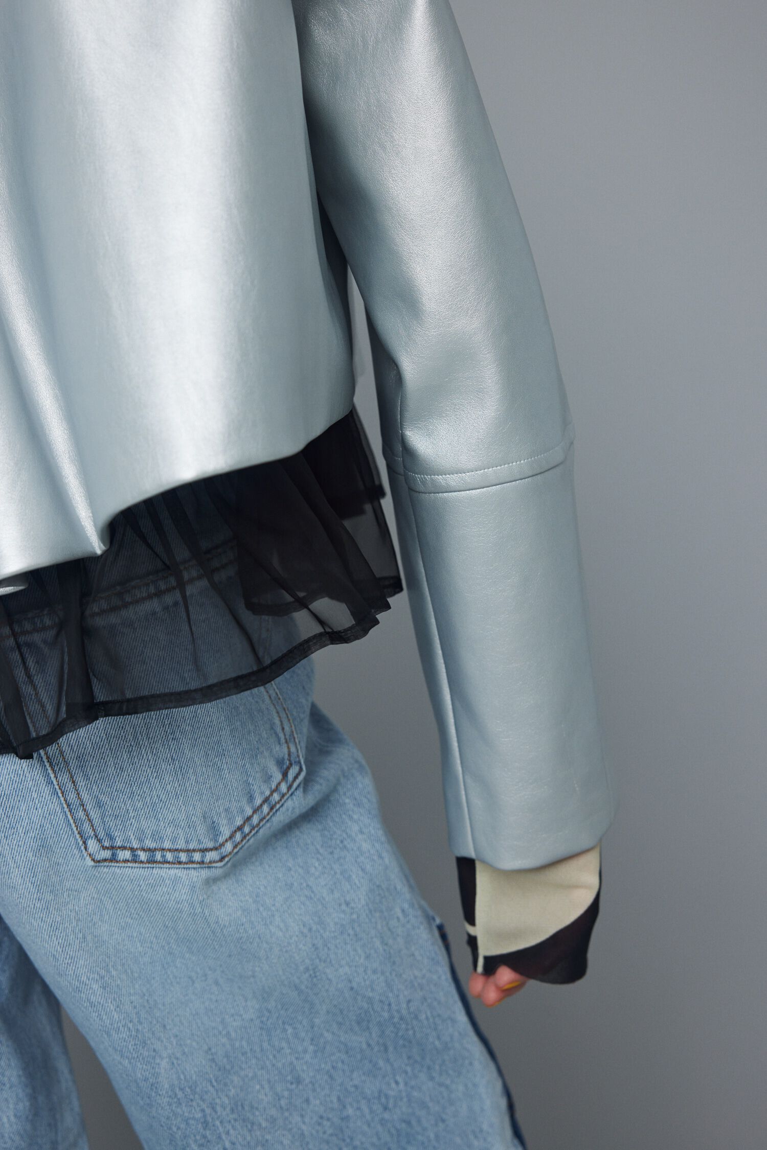 HeRIN.CYE「Fake leather jacket」|その他|