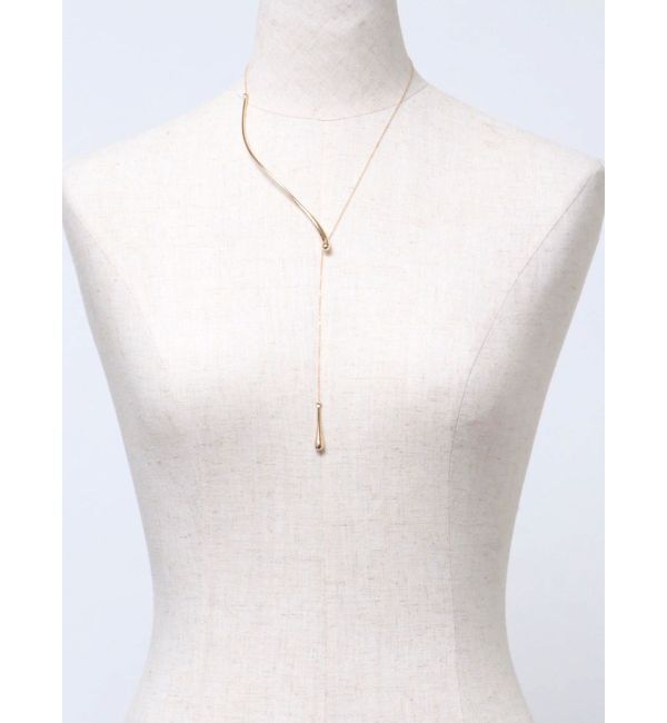 RESEXXY「アシンメトリーロングネックレス」|ネックレス|