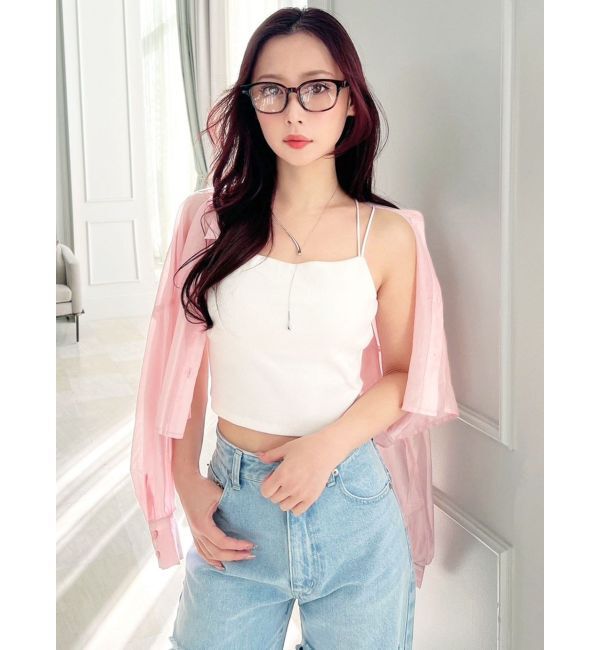 RESEXXY「アシンメトリーロングネックレス」|ネックレス|