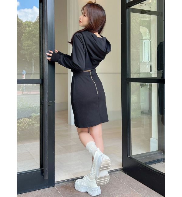 RESEXXY「スウェットフーディワンピース」|ワンピース|