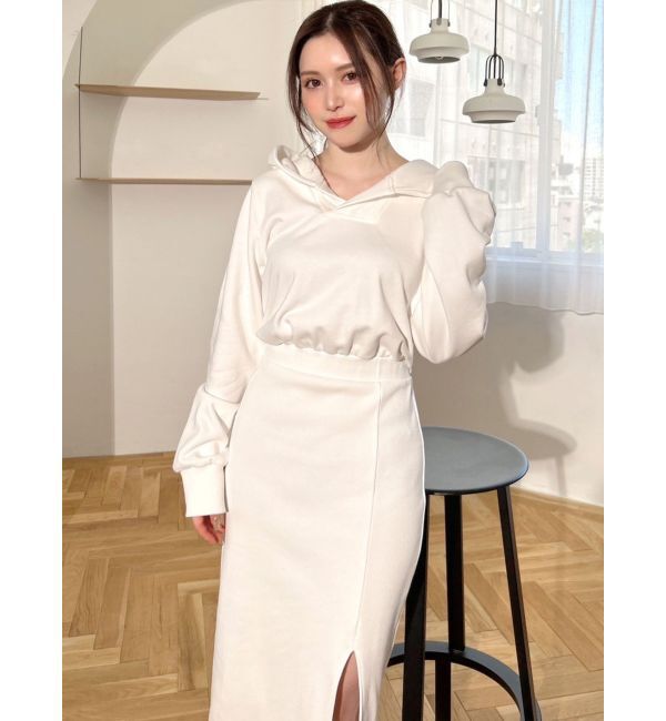 RESEXXY「スウェットフーディワンピース」|ワンピース|