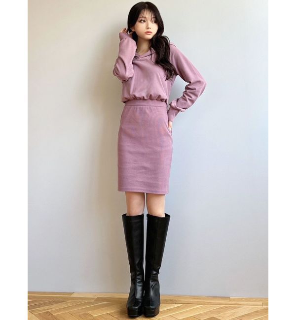 RESEXXY「スウェットフーディワンピース」|ワンピース|