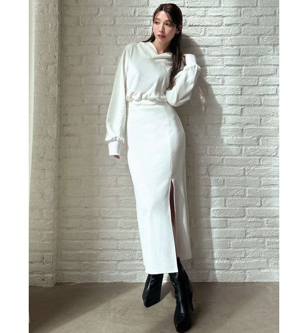 RESEXXY「スウェットフーディワンピース」|ワンピース|