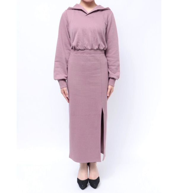 RESEXXY「スウェットフーディワンピース」|ワンピース|