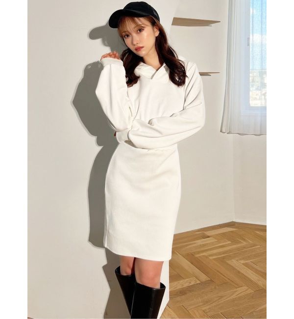 RESEXXY「スウェットフーディワンピース」|ワンピース|