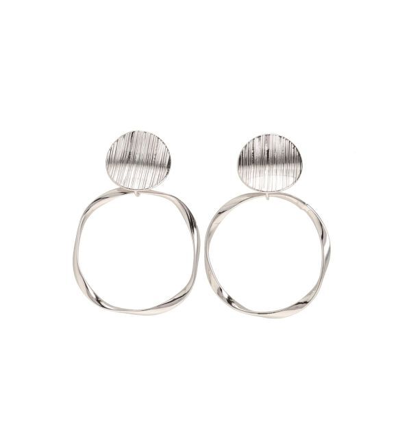 RESEXXY「ツイストサークルピアス」|ピアス|