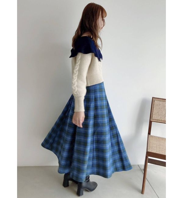 dazzlin「ケーブルラインショートカーディガン」|カーディガン|