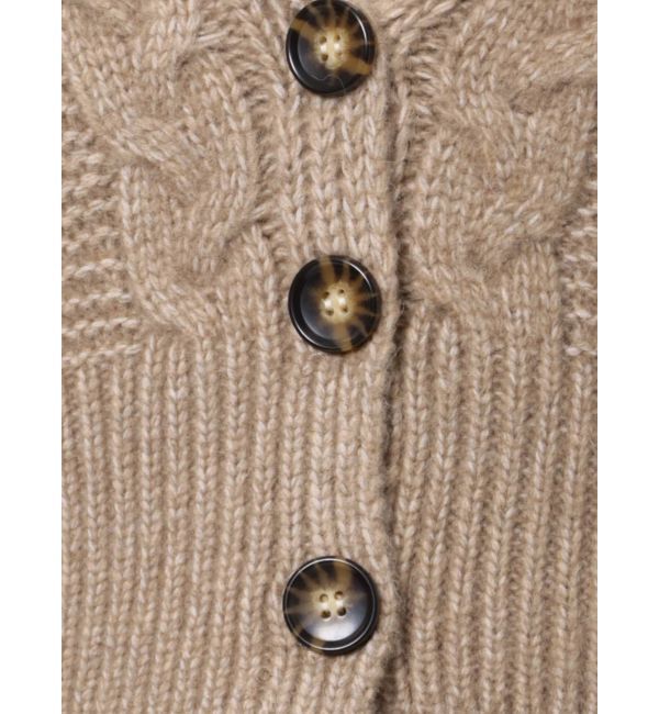 dazzlin「ケーブルラインショートカーディガン」|カーディガン|