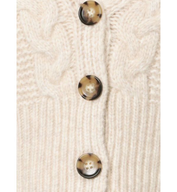dazzlin「ケーブルラインショートカーディガン」|カーディガン|