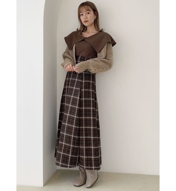 dazzlin「ケーブルラインショートカーディガン」|カーディガン|