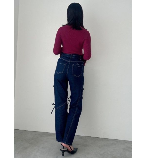 dazzlin「ヘムレースリブニットトップス」|ニット・セーター|