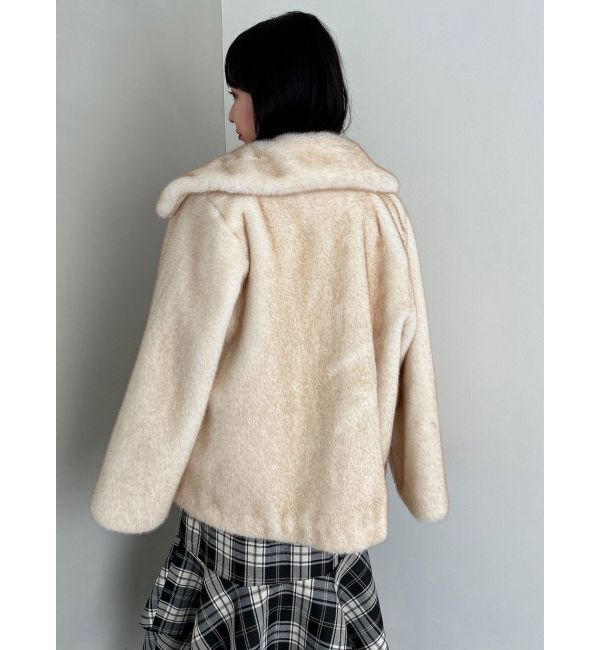 dazzlin「ビットフェイクファーミドルコート」|その他|