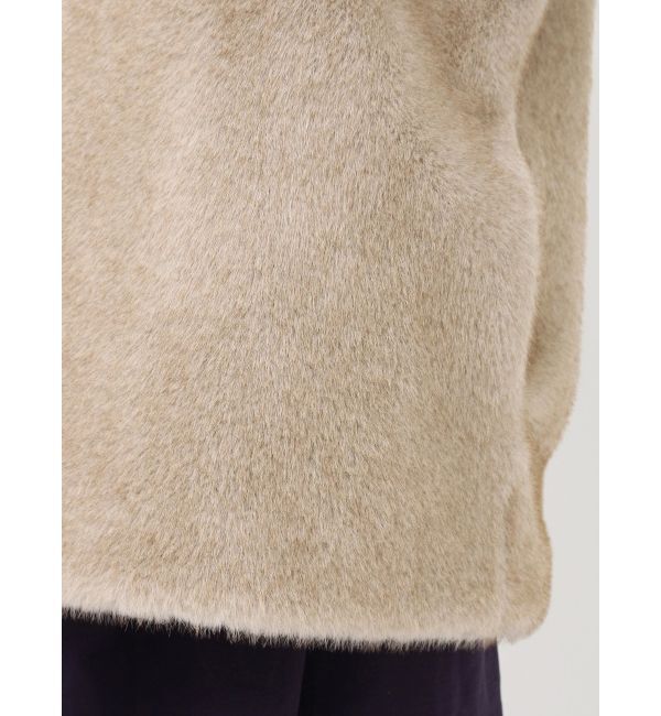 dazzlin「ビットフェイクファーミドルコート」|その他|