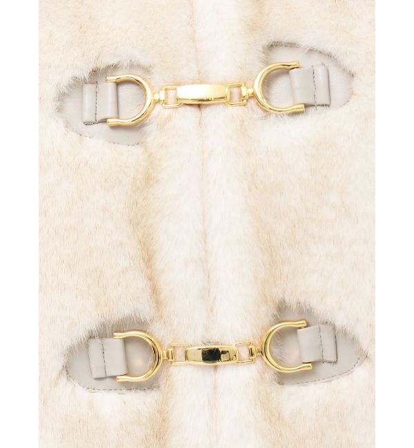 dazzlin「ビットフェイクファーミドルコート」|その他|