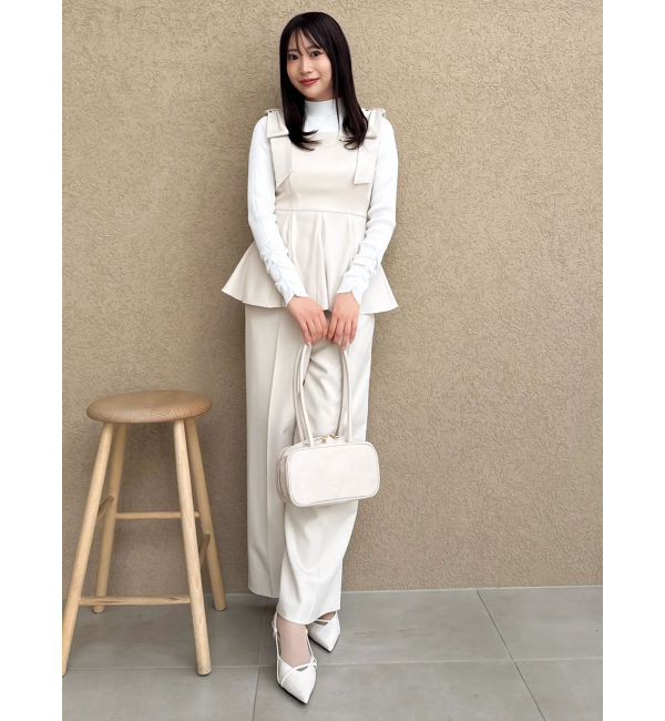 dazzlin「バックオープンリブニットトップス」|ニット・セーター|